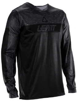 Bluza enduro Leatt Moto 3.5 Lite Stealth czarno-szara