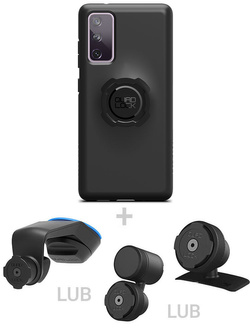 Zestaw do samochodu: etui na telefon Samsung Galaxy S20FE + mocowanie Quad Lock