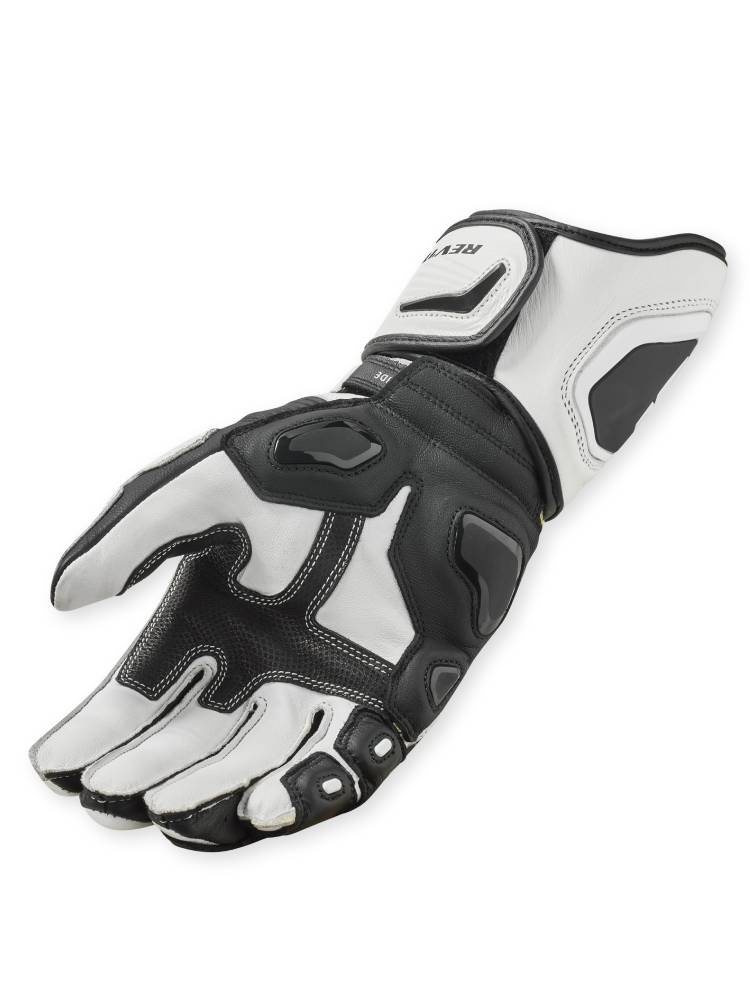 Rękawice motocyklowe REV’IT! Jerez 4 biało-czarne