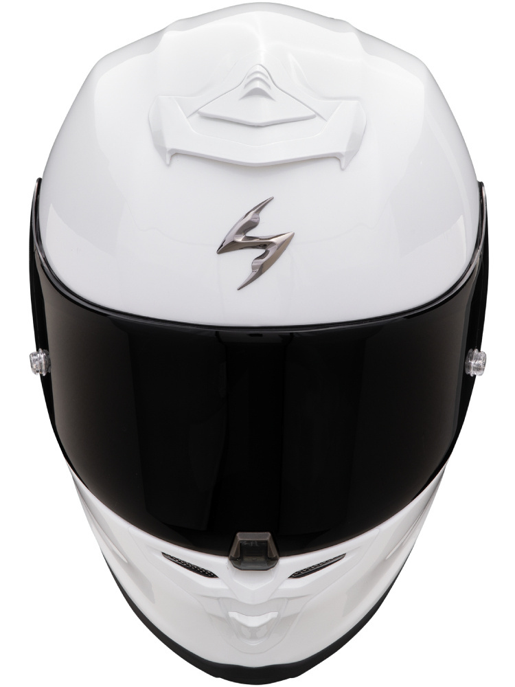 Kask integralny Scorpion EXO-R1 EVO Air FIM Racing biały połysk