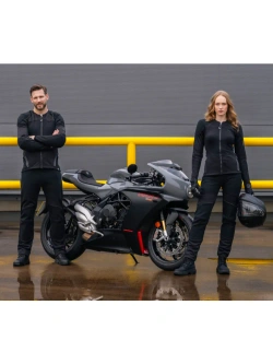 Spodnie motocyklowe damskie tekstylne Knox Urbane Pro Move czarne