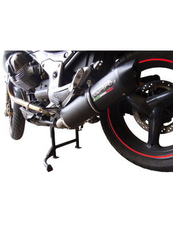 Tłumik G.P.R Furore Nero [Slip-On, Black Aluminium] - Moto Guzzi Norge 850 [06-11]