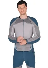 Koszula z ochraniaczami Knox Urbane Pro Move niebiesko-szara