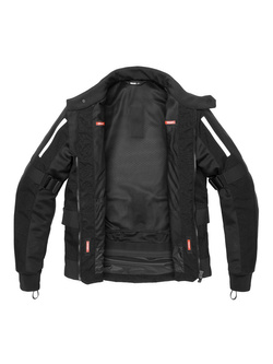 Kurtka motocyklowa tekstylna Spidi Net H2Out czarna