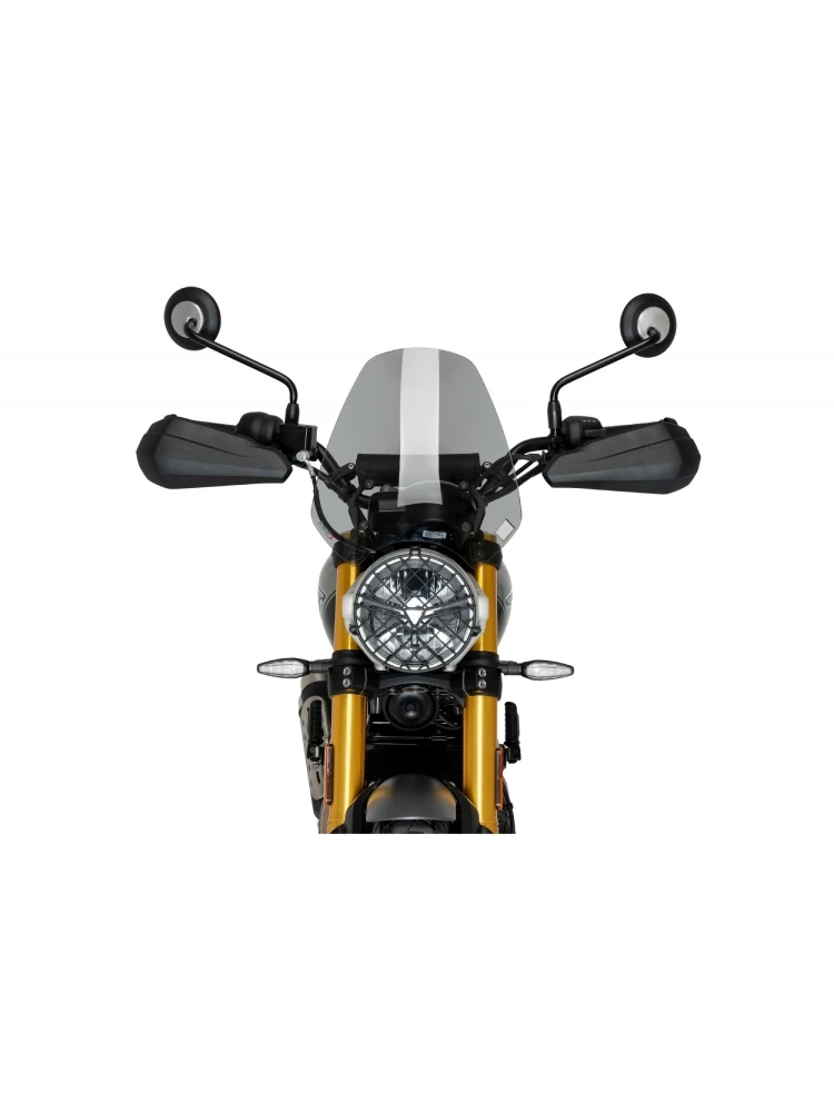 Szyba motocyklowa sportowa PUIG Triumph Scrambler 400 X/ Speed 400 (24-) lekko przyciemniana