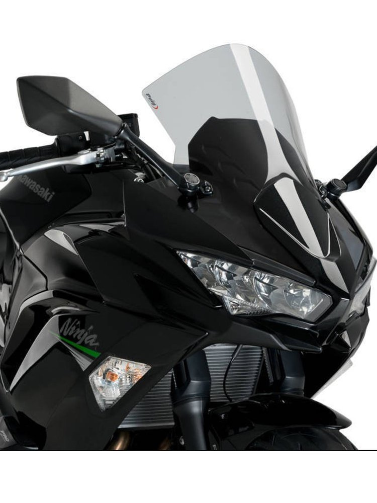 Szyba wyścigowa Puig Kawasaki Z650 (20-) lekko przyciemniana