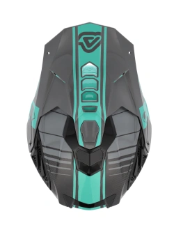 Kask enduro Acerbis Airstrike-C turkusowy