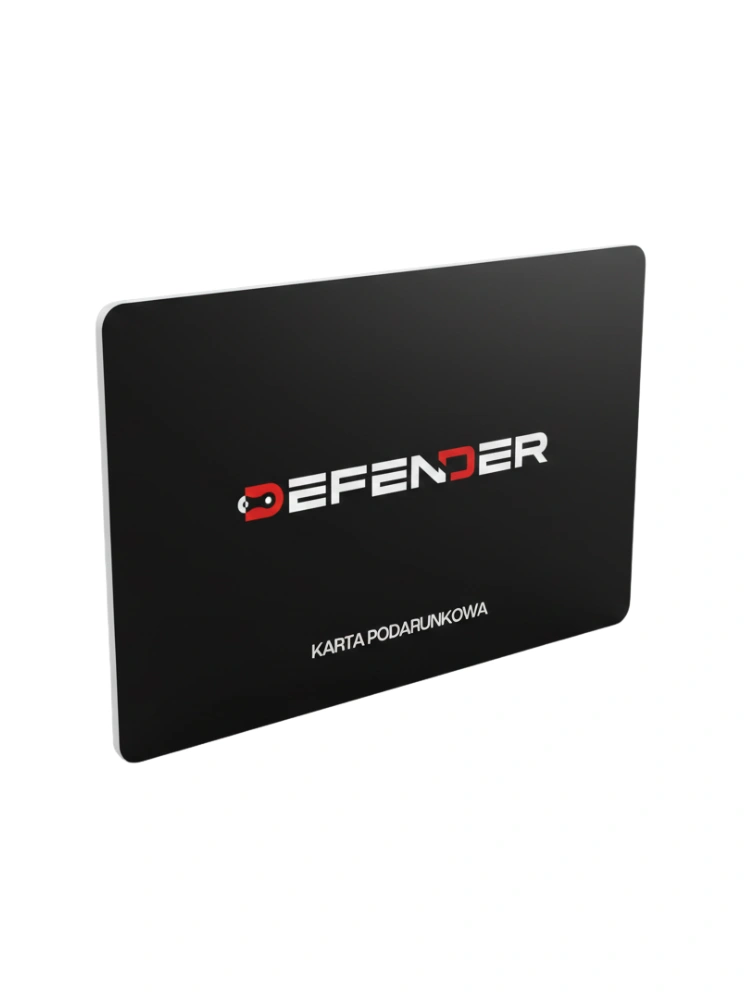 Karta podarunkowa Defender o wartości 1500,- PLN