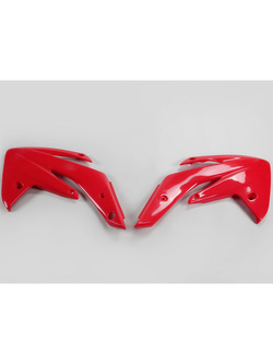 Osłony chłodnicy UFO do Hondy CRF 150R (07-) czerwone