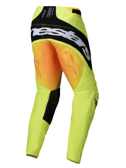 Spodnie cross damskie Alpinestars MX Techstar Melt żółto-czarne