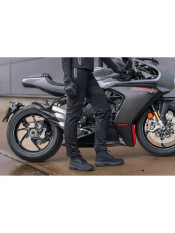 Spodnie motocyklowe damskie tekstylne Knox Urbane Pro Move czarne