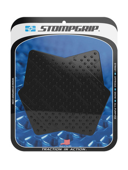Pady boczne na zbiornik paliwa Stompgrip Street Bike Volcano BMW K 1200 R (04-09)/ K 1300 R (08-12) czarne