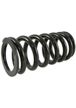 Sprężyna amortyzatora motocyklowego tylnego HyperPro obniżająca wysokość zawieszenia BMW F 800 GS (08-12) czarna [-25mm]
