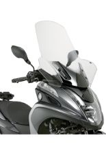 Szyba motocyklowa Kappa Yamahy Tricity 125/155 (14-24) przezroczysta [mocowanie w zestawie]