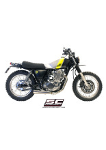 Pełny układ wydechowy SC-Project Conical Stainless Steel - Yamaha SR400 [13-17]