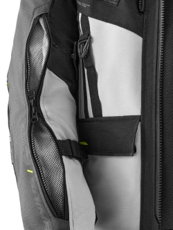 Kurtka motocyklowa tekstylna Shima Tracker szara