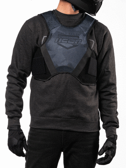 Buzer Icon Field Armor Softcore czarno-szary