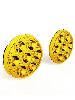 Zestaw lamp LED DENALI 2.0 D7 z technologią DataDim + żółte soczewki (2 sztuki)