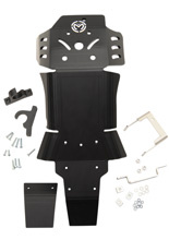 Płyta pod silnik Moose Racing PRO LG do Husqvarna FE 450 / 501 (17-23) / FC 450 / FX (16-18) / KTM 450 SX-F / XC-F (16-18) czarna