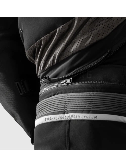 Spodnie motocyklowe tekstylne Rebelhorn Borg II czarno-szare