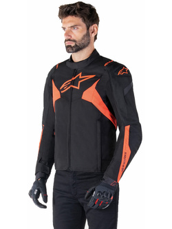 Kurtka motocyklowa tekstylna Alpinestars T-Jaws V4 czarno-czerwona