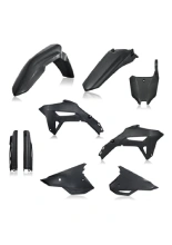 Pełny zestaw plastików Acerbis Honda CRF 250R (22-24)/ 450R (21-24) czarny metaliczny