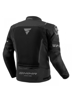Kurtka motocyklowa tekstylna Shima Solid 2.0 Vent czarna