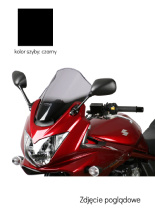Szyba motocyklowa MRA Racing "R" Suzuki GSF Bandit 650 S (05-08)/ 1200 S (06-10)/ 1250 S (07-16) czarna