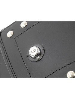 Sakwy skórzana lewa Hepco&Becker Ivory do montażu na stelażu C-Bow (pojemność: 21L) czarna