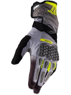 Rękawice motocyklowe Leatt Hydradri 5.5 Viz czarno-szaro-żółte