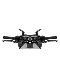 Zestaw regulowanych dźwigni Puig 4.0 Evo z zawiasem 90 stopni [przedłużane] Yamaha MT-03 321 (16-), YZF-R3 (15-18)