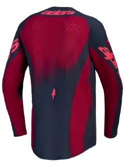 Bluza cross damska Alpinestars MX Stella Techstar Swan szaro-czerwona