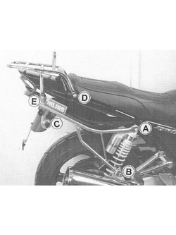 Rurowy stelaż centralny Hepco&Becker Yamaha XJR 1300 [04-06]