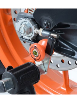 Rolki wahacza R&G Racing Kawasaki/ KTM (wybrane modele) pomarańczowe