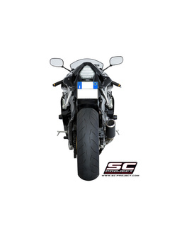 Tłumik SC-Project CR-T Carbon / Titanium (Slip-on, Wysoka pozycja) - Yamaha YZF R6 [06-16]