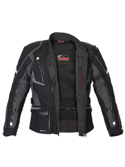 Kurtka motocyklowa tekstylna Büse Nero czarno-szara