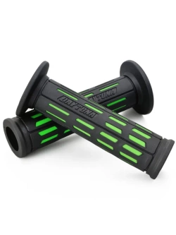 Manetki Daytona Products GrippyGrip GGD-Tapered-SP do kierownic o średnicy 22,2 [mm] czarno-zielone
