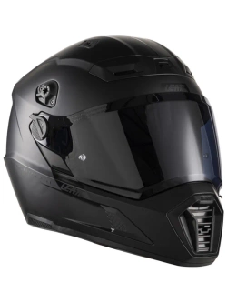 Kask enduro Leatt Moto 7.5 czarny z goglami czarno-szaro-czerwonymi