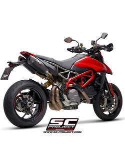 Tłumik motocyklowy podwójny SC-Project SC1-M Ducati Hypermotard 950 RVE SP (21-24) carbon