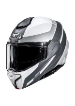 Kask szczękowy HJC I101 Mira biało-srebrny