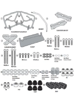 Stelaż kufrów bocznych Monokey GIVI PL One-Fit Moto Morini X-Cape 649 (21-24)