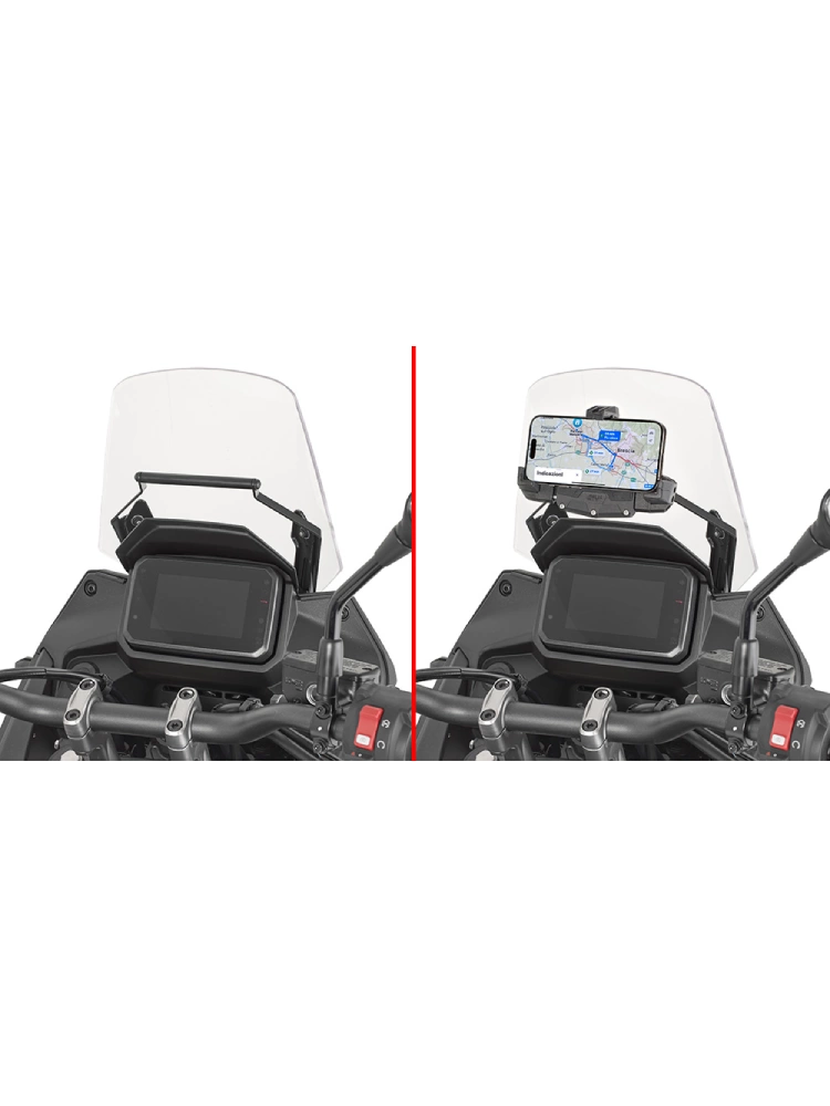 Poprzeczka GIVI do montażu uchwytu na smartfon/GPS Honda XL 750 Transalp (25-)