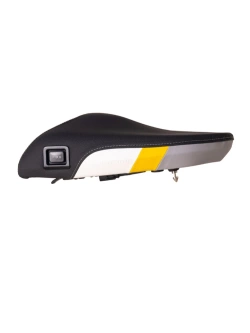 Siedzenie motocyklowe Touratech Fresh Touch BMW R 1300 GS czarno-żółto-szare [z funkcją podgrzewania]