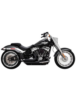 Pełny układ wydechowy Vance & Hines Shortshots Staggered Harley Davidson FLFB 1750 ABS/ FXBR 1750 ABS (18-20)/ FXDR 1868 ABS (19) Czarny Mat