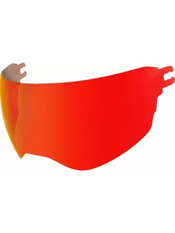 Blenda Icon DropShield do kasku Ultraflite lustrzana czerwona