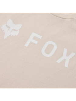 Koszulka z krótkim rękawem FOX Absolute 195 kremowa