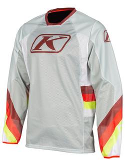 Bluza enduro Klim Mojave szaro-czerwona
