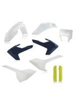Pełny zestaw plastików Acerbis Husqvarna FE/ TE [17-19] granatowo-biały-fluo