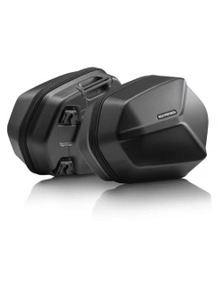 Zestaw: kufry boczne + stelaże ABS ® Aero System SW-Motech Ducati Multistrada V2/ S (12,13,14) (24-)