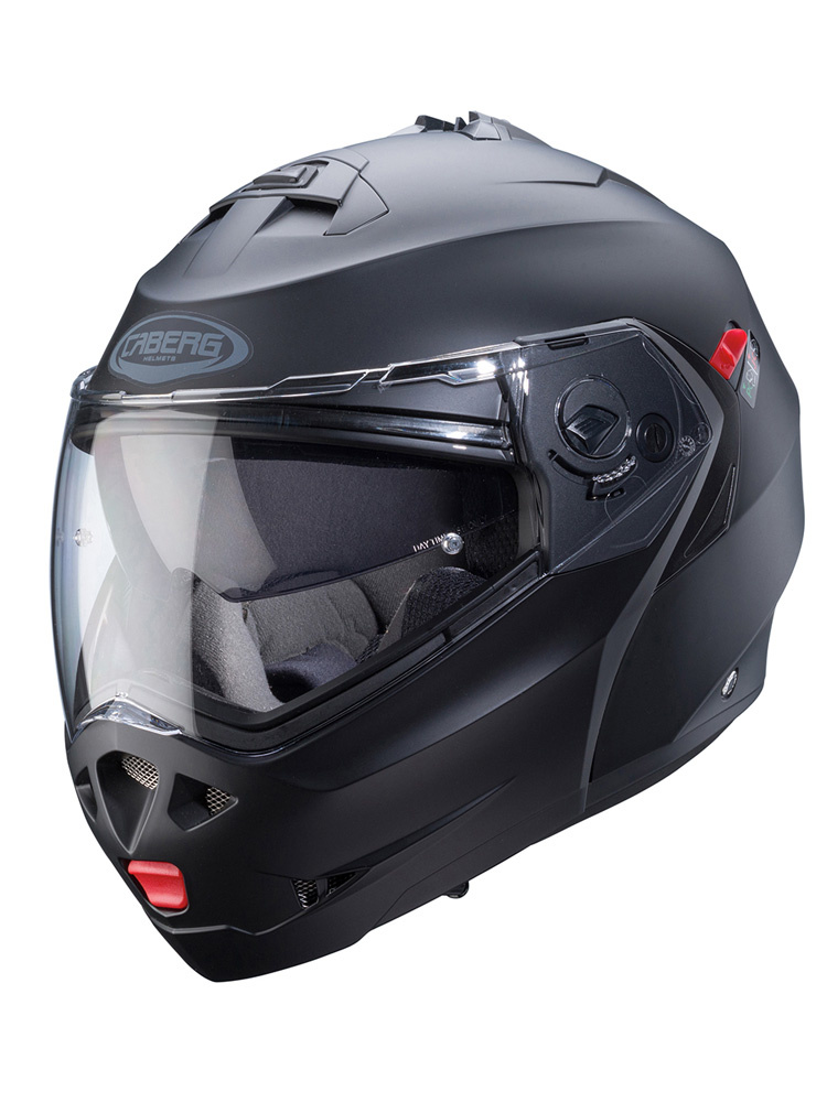 Kask szczękowy Caberg Duke X czarny matowy